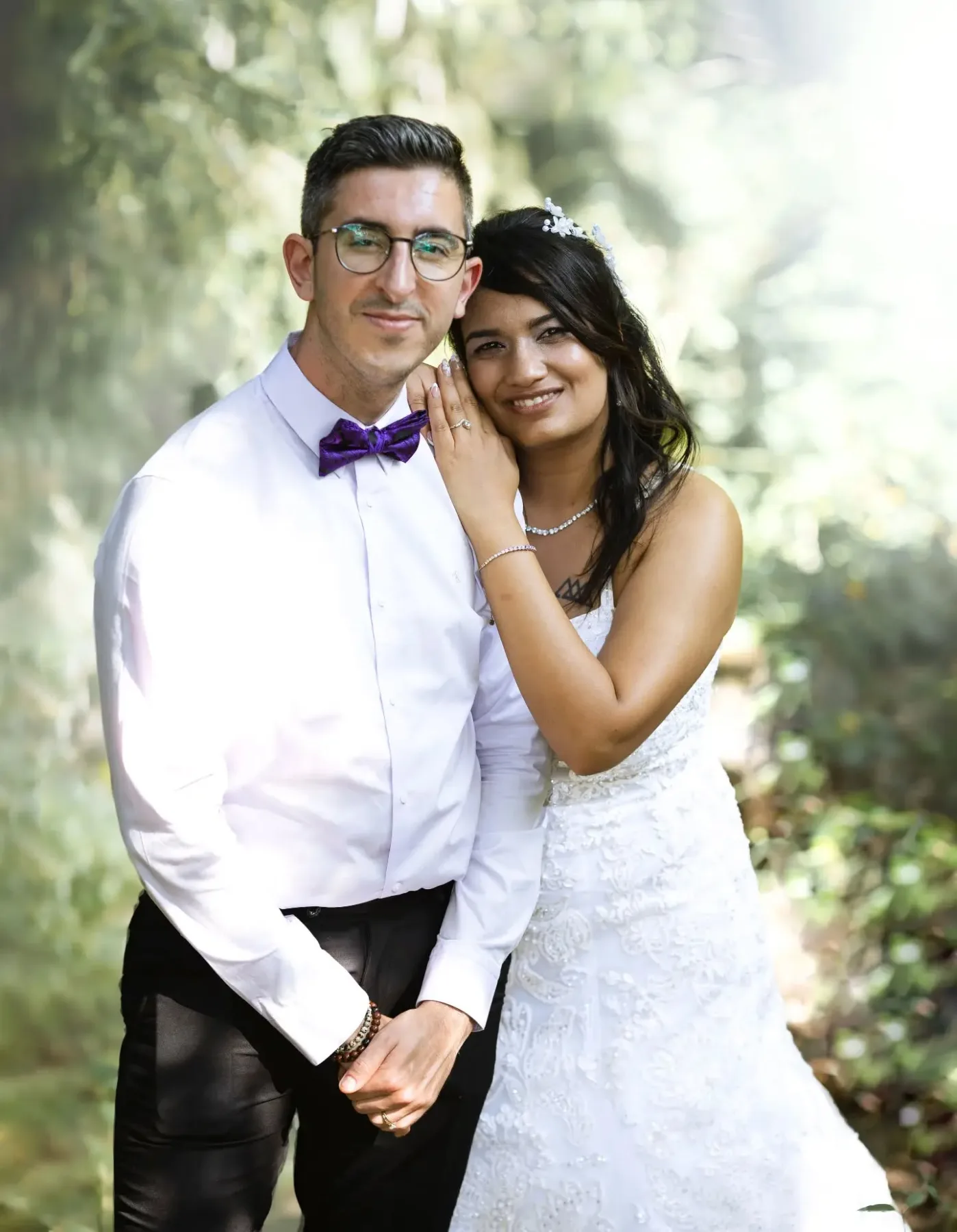 Reiki Master Teacher Ishita's wedding photo